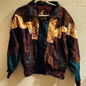 Vintage windbreaker Aztec